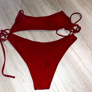 RED SHEIN BIKINI